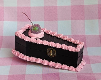 Coffin Cake Jewelery/Trinket Box