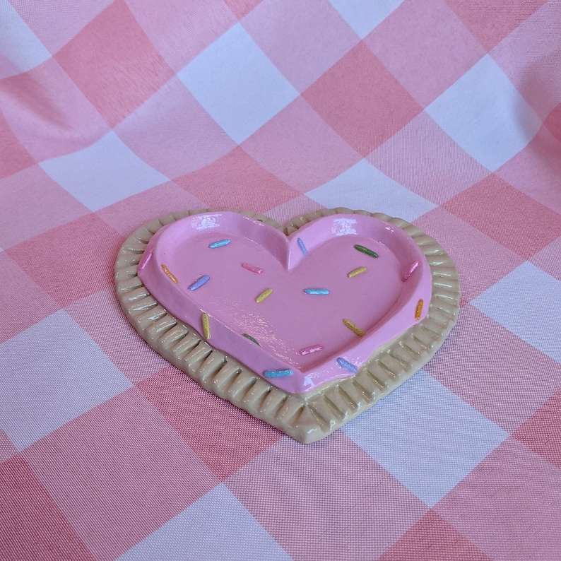 Small Strawberry Poptart Trinket Dish image 6