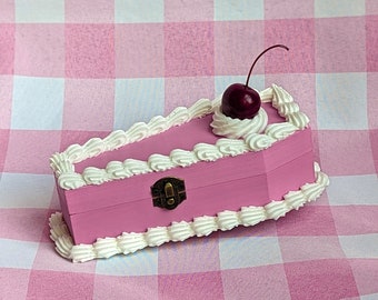 Coffin Cake Jewelery/Trinket Box