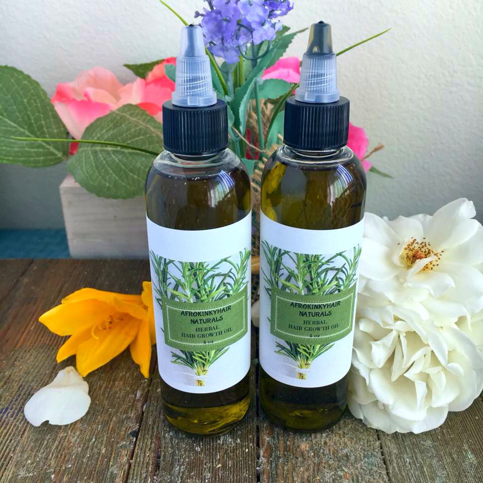 Herbal Hair Growth Oil Herbal Hair Oil Herbal Hair Products Etsy