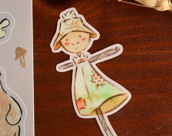 Scarecrow Cutie Sticker