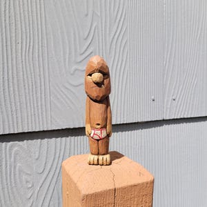 Hand Carved Sascrotch-Gravity Falls Fanart