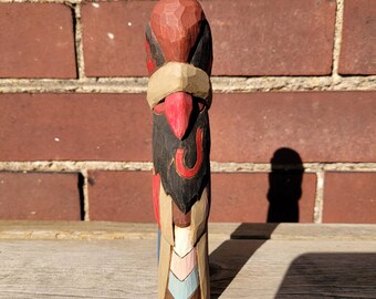 Hand Carved Pride Krampus