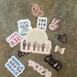 ASL Stickers