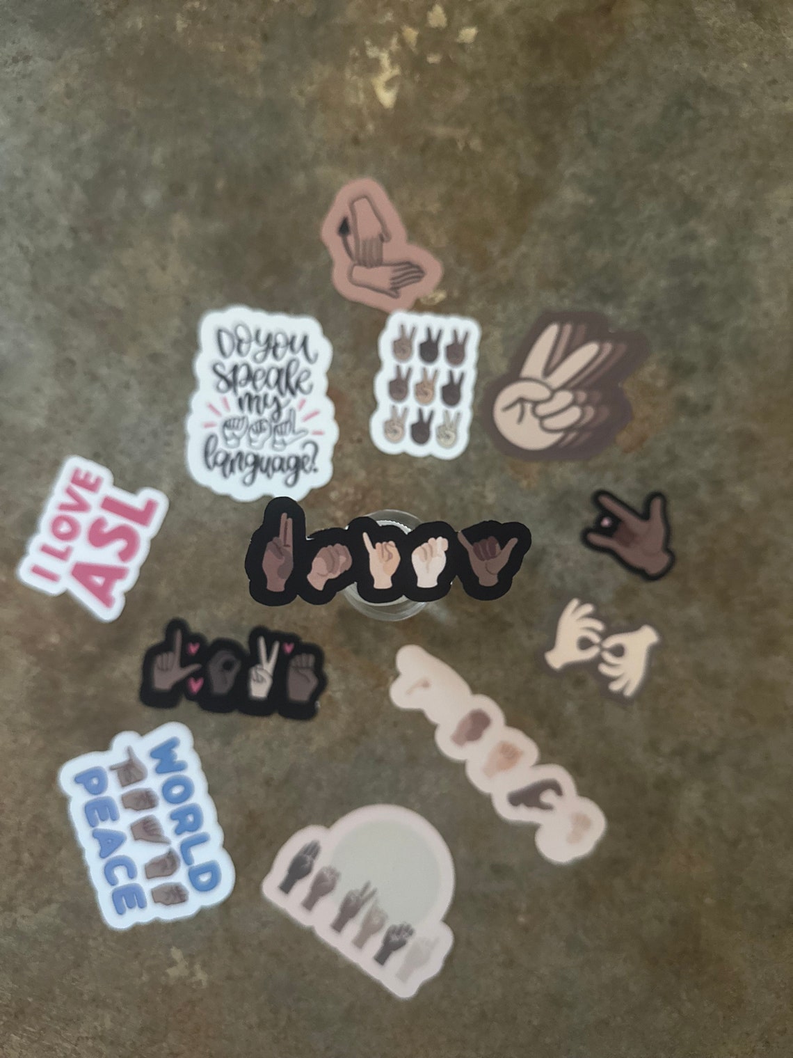 ASL Stickers - Etsy