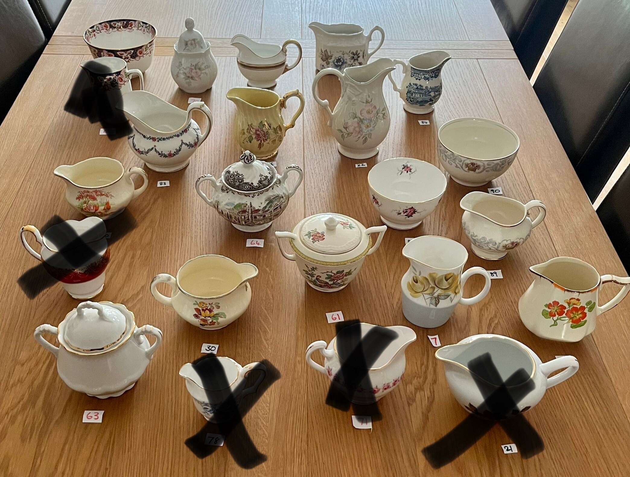 Vintage Milk Jugs and Sugar Bowls Etsy