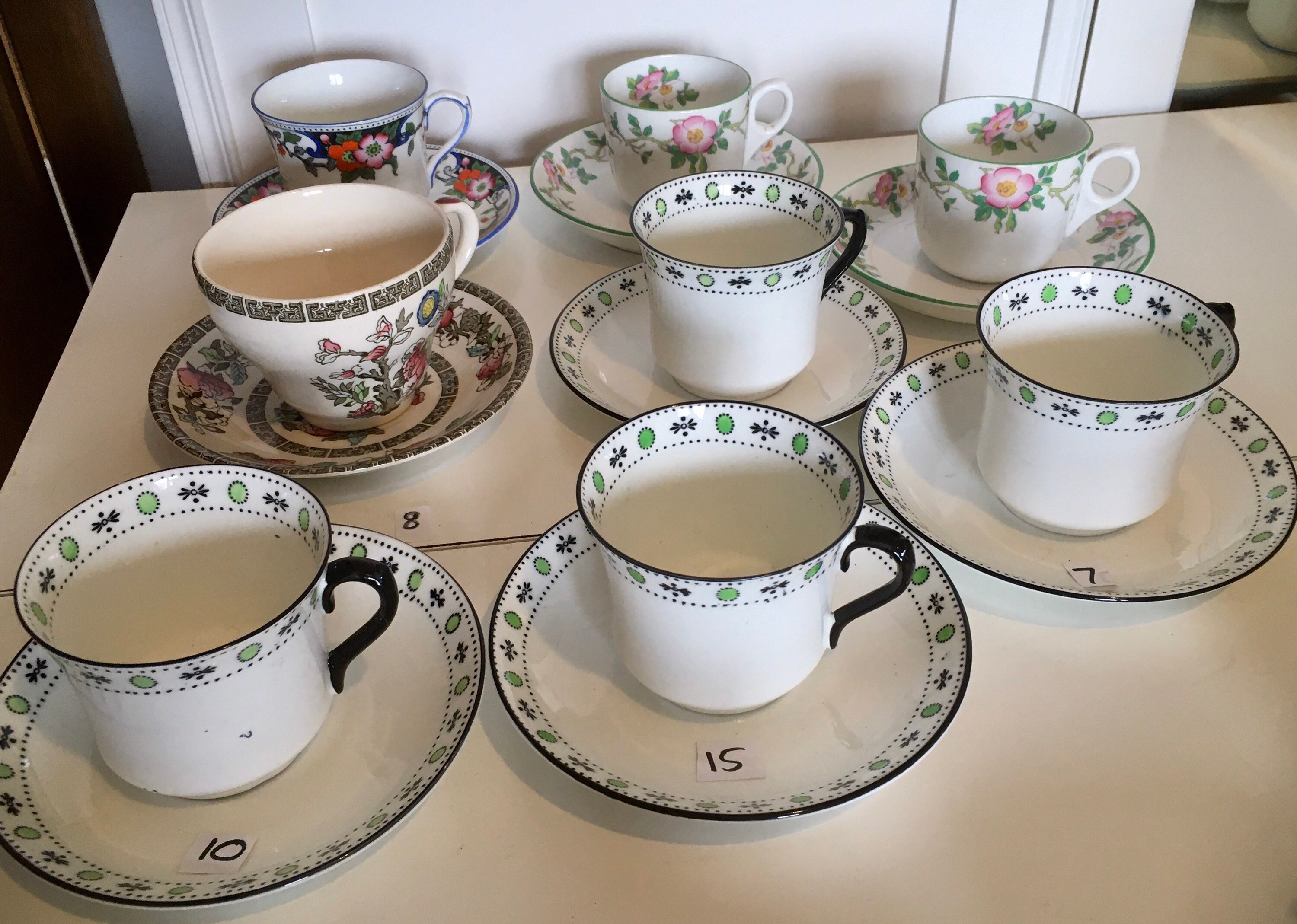 Vintage cups and saucers Etsy