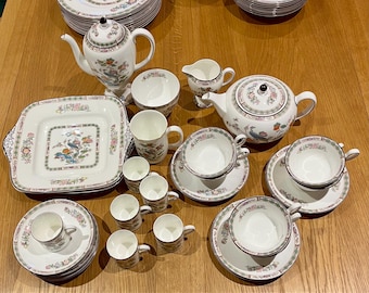 Wedgwood Kutani Crane, Fine Bone China, Barlaston England. Pattern