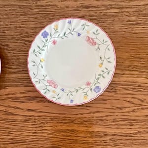 Tea Plates  Johnson Bros - Summer Chintz - Pink - Flowers,