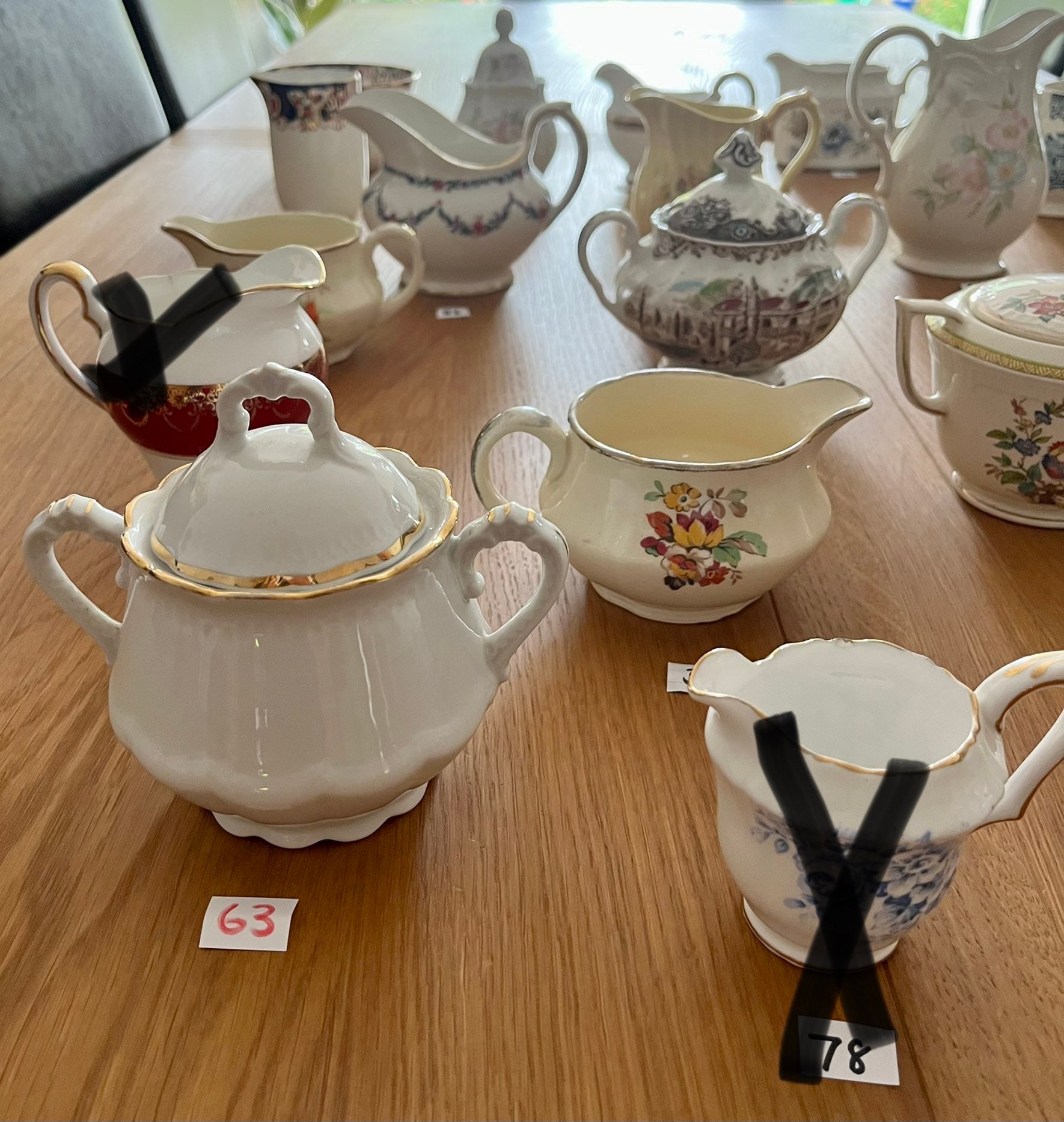 Vintage Milk Jugs and Sugar Bowls Etsy