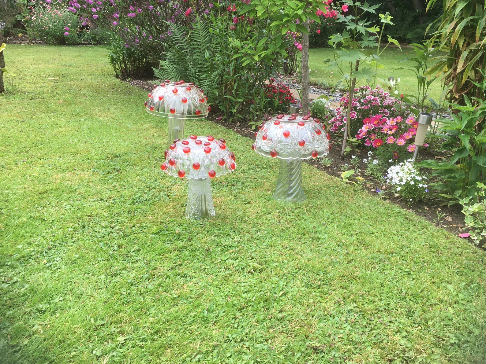 Amazing Garden Lights /ornaments Mushrooms/ Toadstools Etsy