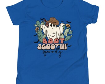 Youth Short Sleeve T-Shirt Boot Scootin' Spooky