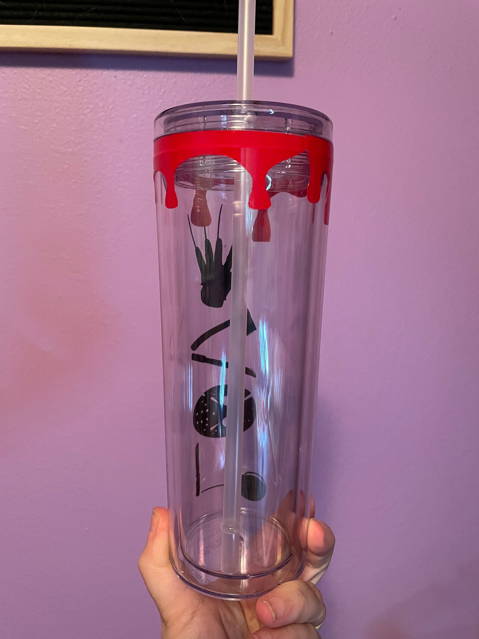 Horror Cups Scary Cups Gift for Horror Fan Horror Plastic Etsy