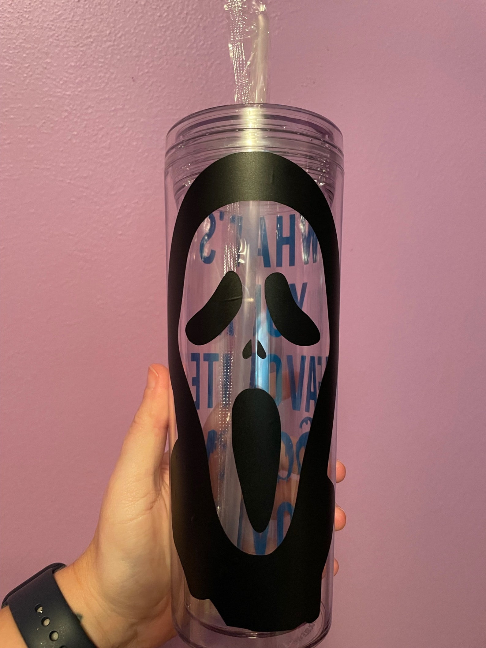 Horror Cups Scary Cups Gift for Horror Fan Horror Plastic Etsy