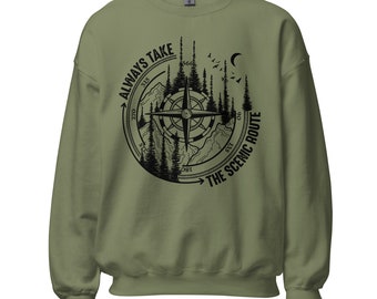 Scenic Route Unisex Sweatshirt