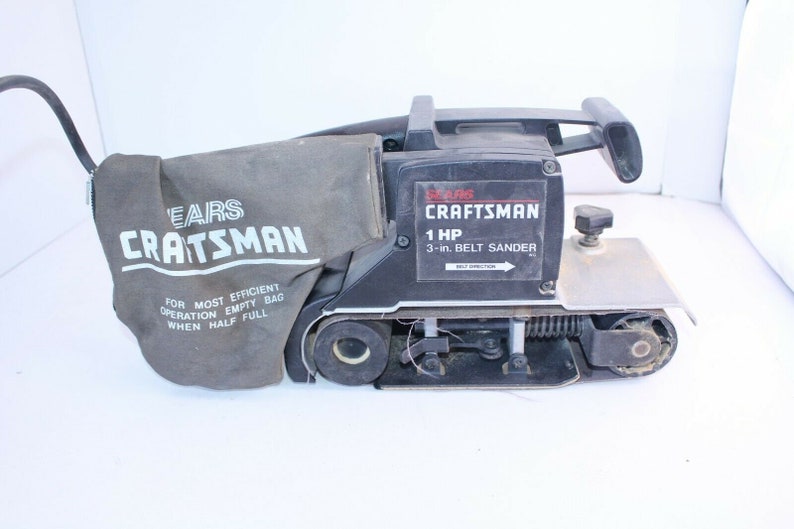 Vintage Craftsman Belt Sander Model 315 117150 3 x Etsy
