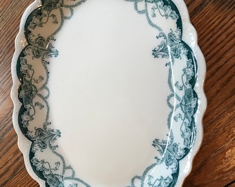 Vintage serving platter