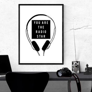 Custom quote print// personalised print// Typography// bespoke print// music art