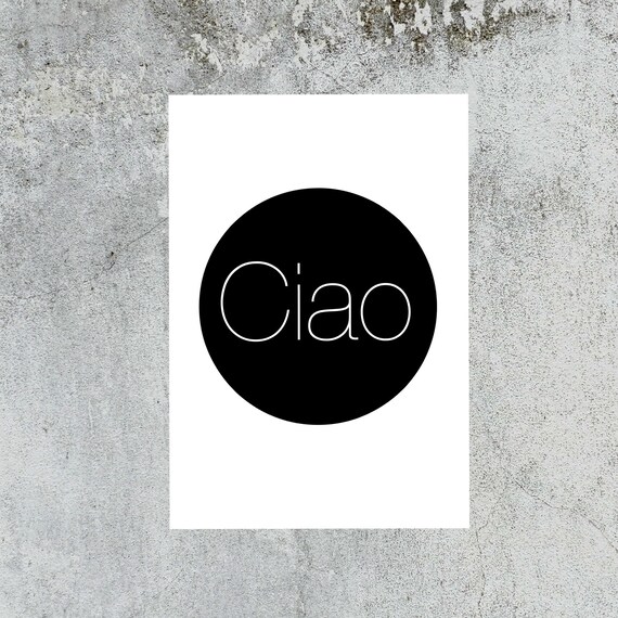 . C I A O .