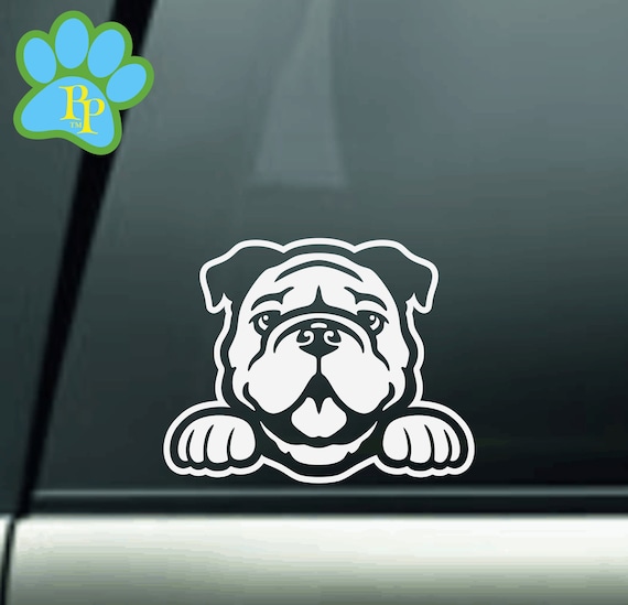 English Bulldog Mom Sticker Die Cut Vinyl British Bull Dog
