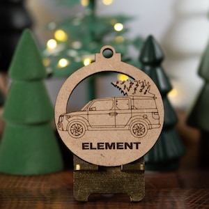 Honda Element Christmas Ornament. Made in USA