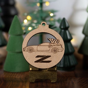 Nissan 300ZX (Z32) Fairlady Z Christmas Ornament. Made in USA