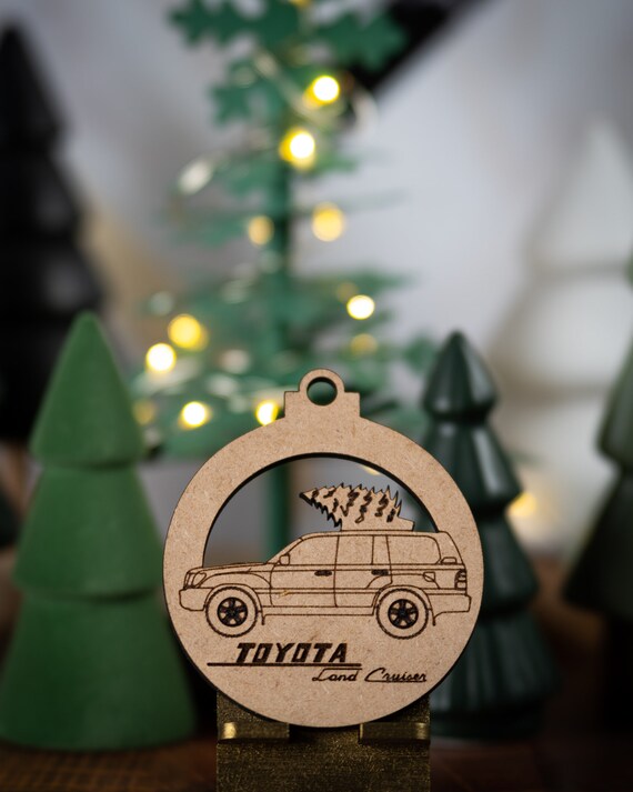 Toyota Land Cruiser Lexus LX 470 100 Series Christmas Ornament