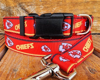 Chief's Dog Collar, Leash, or Martingale