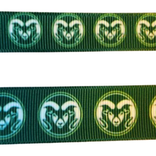 CSU Grosgrain Ribbon- 5/8" or 7/8"