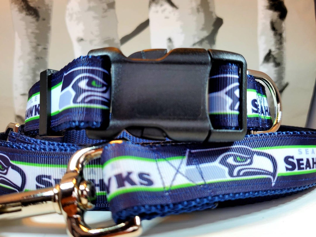 Seattle Seahawks Dog Collar Leash or Martingale Etsy Australia