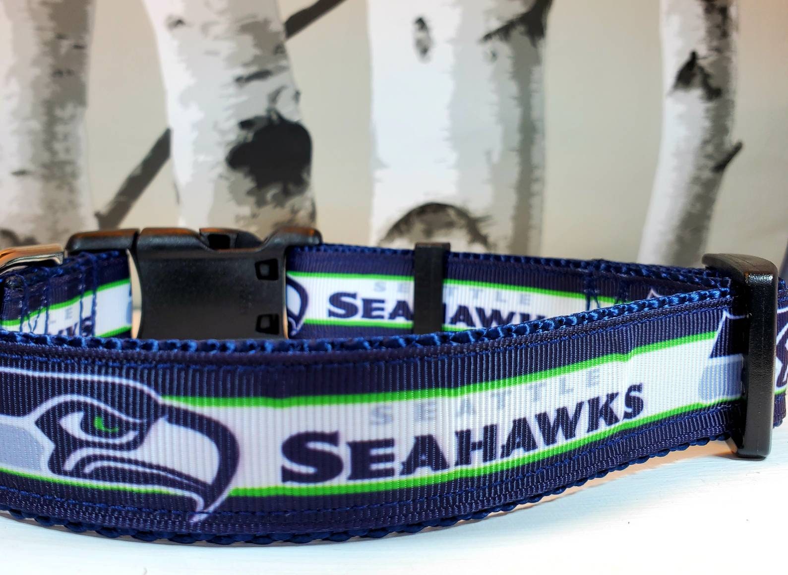 Seattle Seahawks Dog Collar Leash or Martingale Etsy Australia
