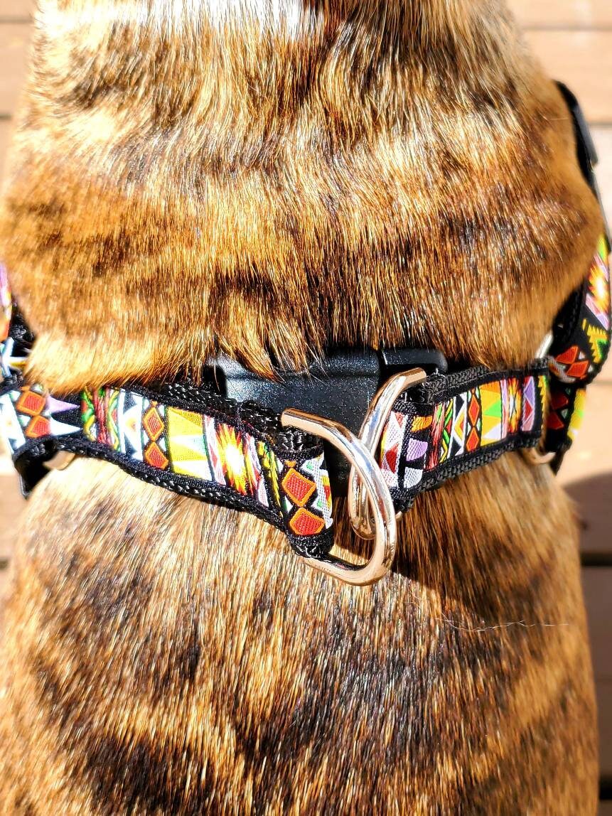 1 Black Southwest Dog Harness Aztec Dog Harness Etsy
