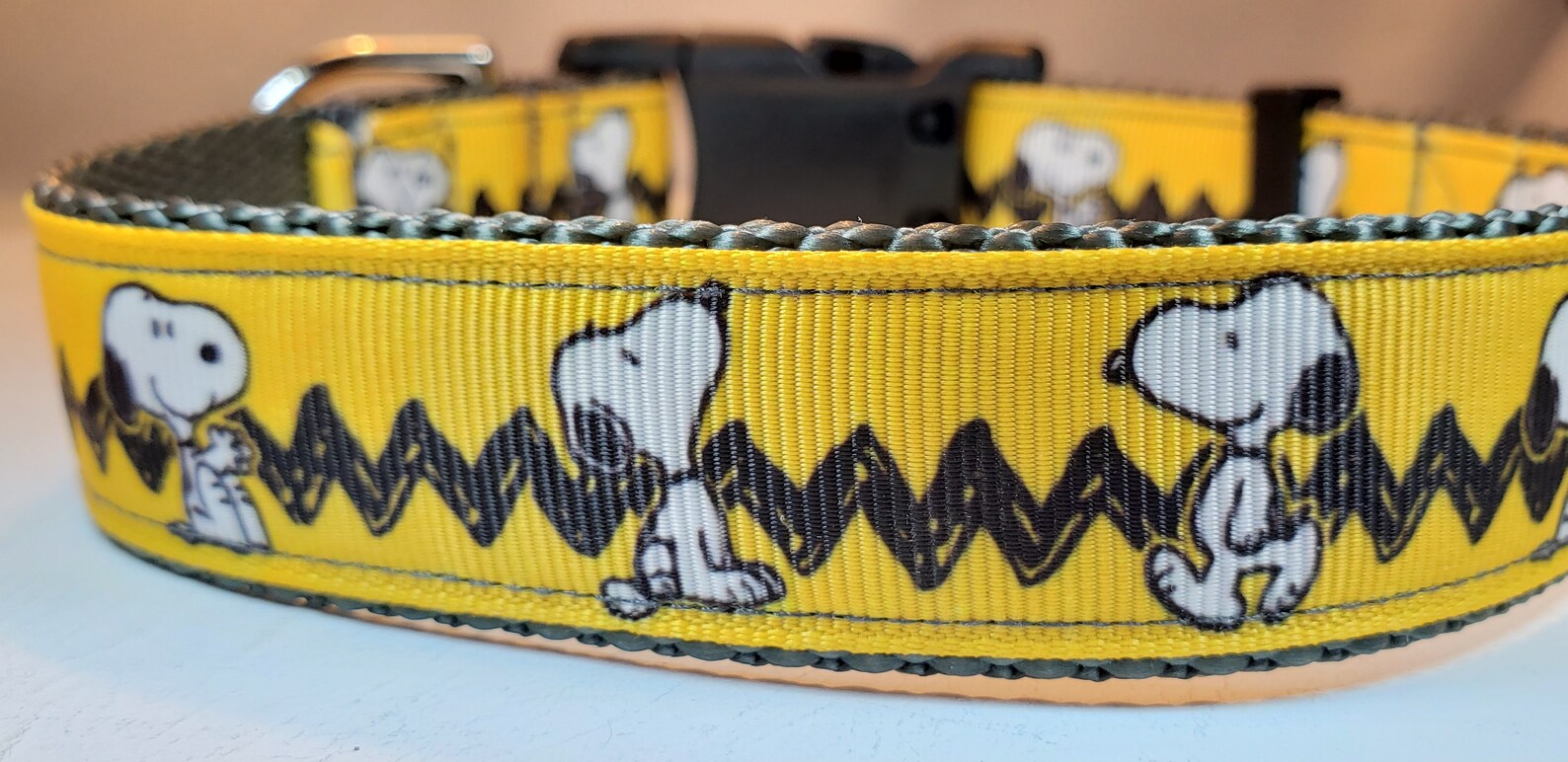 1 Snoopy Dog Collar or Leash Snoopy Martingale Dog Collar Etsy