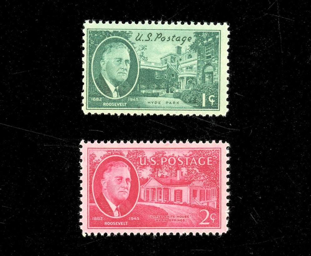 アメリカトーマスジェファーソン1セント未使用切手グリーンレアビンテージ