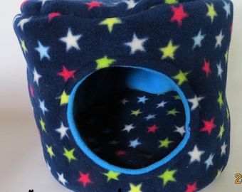 Guinea pig bed* pod**hide**Small animal bed* soft fleece house**hidey **cave shelter ****Hedgehog.Rat