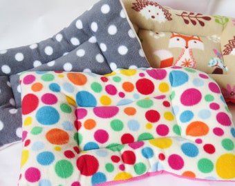 3 sizes  **soft fleece bed **Padded cushion **  Pillow **small animal bed**Rabbit bed**Rabbit cushion***hedgehog*** guinea pig bed ***
