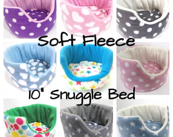 10" cuddle cup** guinea pig bed**with removable pad **small animal hedgehog etc