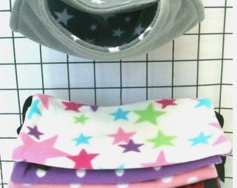 Soft fleece 2 tier hammock * double hammock * guinea pig bed small animal rat
