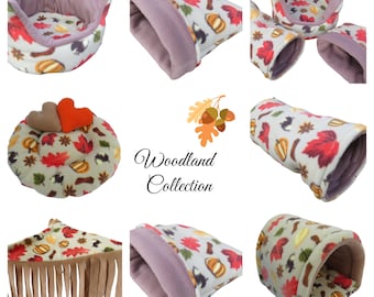 Suaves mantas de forro polar de la colección de otoño: taza para abrazar, saco de dormir, donut, cama para cobayas, piel de animal pequeño (rata, erizo, etc.).