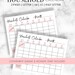 Household Family Printable Calendar, Home Planner, Command Center ...