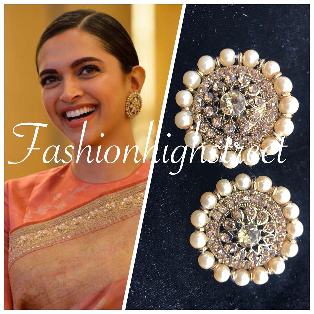 Indian Jewellery UK Indian Jewellery Gold Earring and Etsy