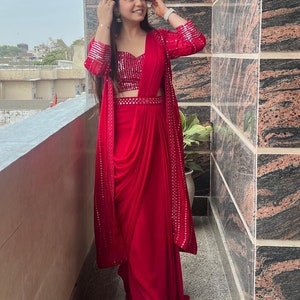 Sarees for ethnic day cheap