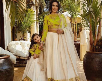 mother daughter indian dresses