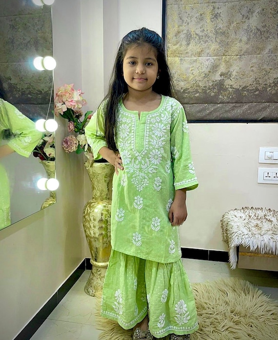 Little Baby Girl Punjabi Suit full Cutting & Stittching 😀 - YouTube