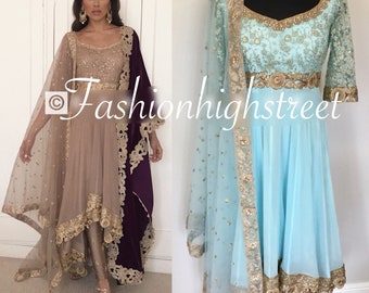 Indian Bollywood Bambi Bains Blue or 