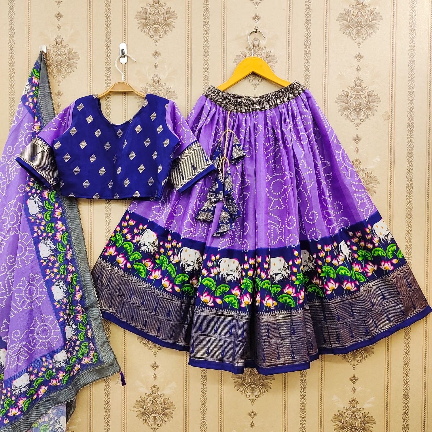 6 years top old lehenga