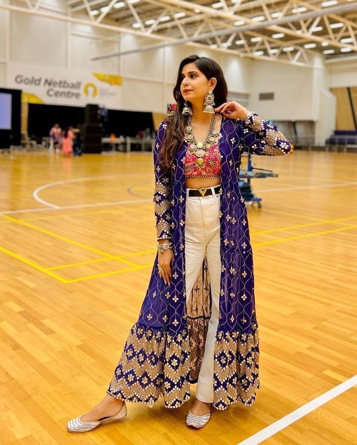 Ethnic jackets top for lehenga