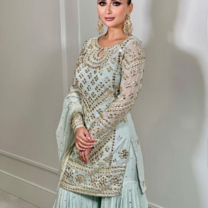 Latest punjabi jago clearance suits