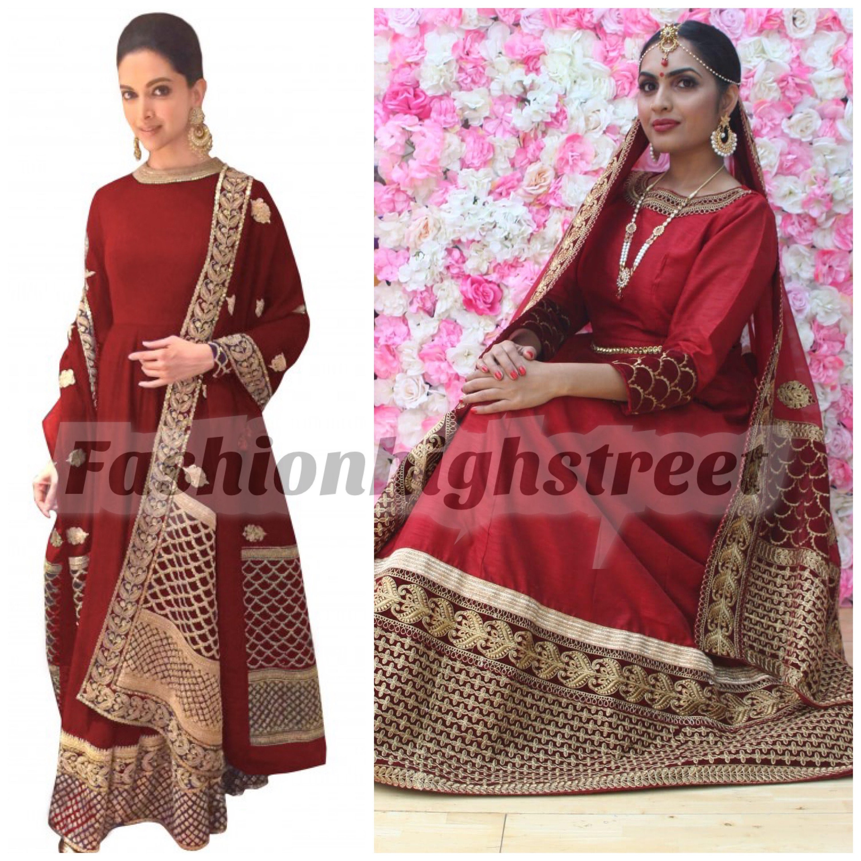 Deepika Padukone Ready Stitched Uksize 