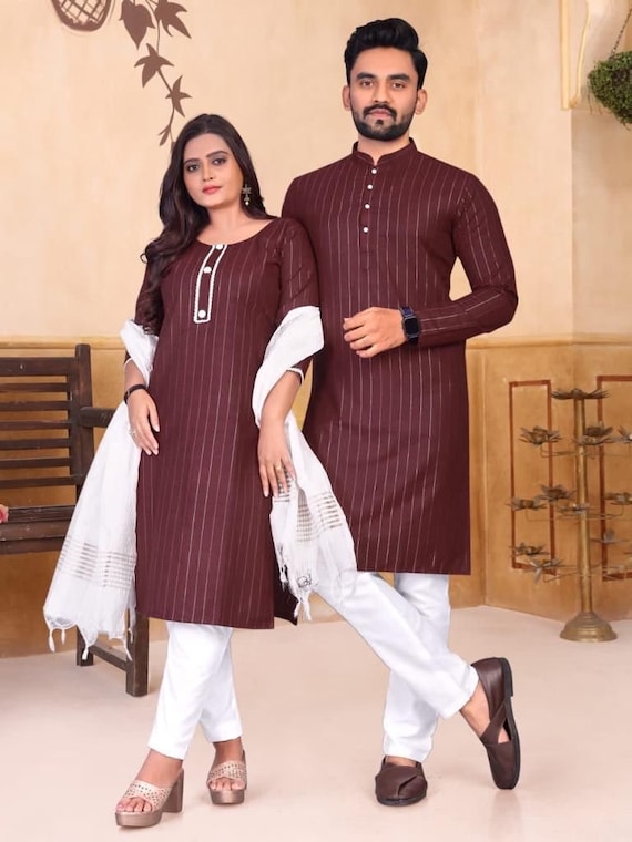 Couple kurta deals